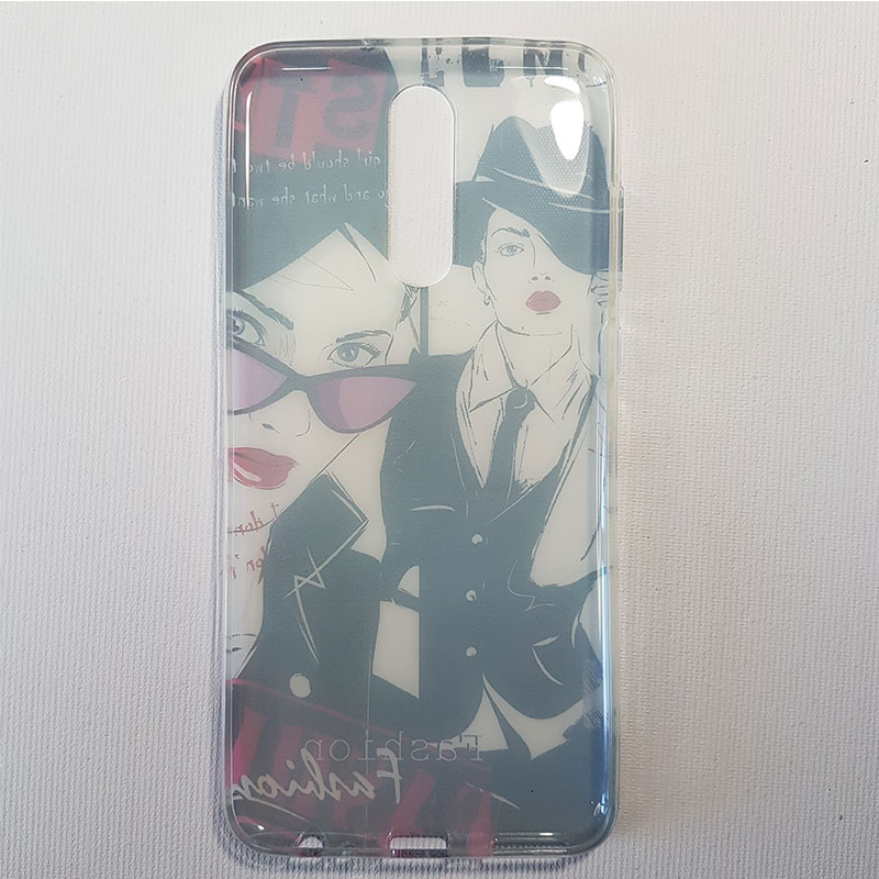 Husa Huawei Mate 10 Lite alba Fashion ladies - imagine 2
