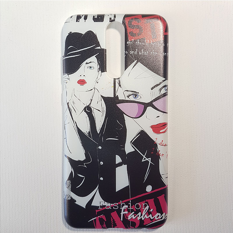 Husa Huawei Mate 10 Lite alba Fashion ladies