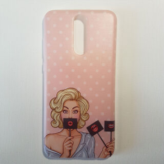 Husa Huawei Mate 10 Lite alba Lady comics