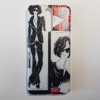 Husa Huawei Mate 10 Lite alba Lady in black