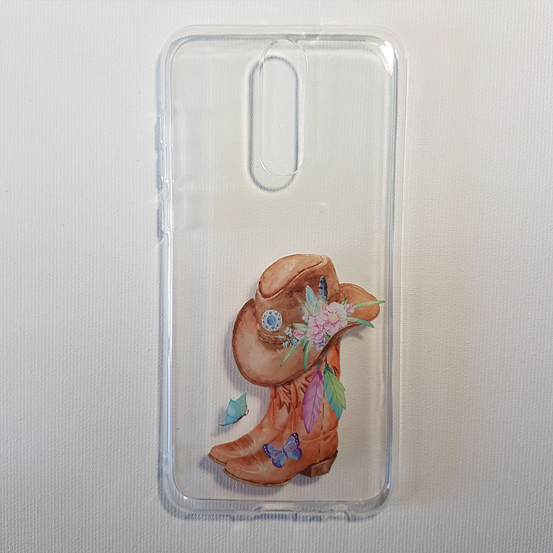 Husa Huawei Mate 10 Lite transparenta Cowgirl