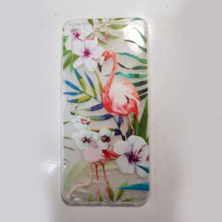 Husa Huawei P20 alba Flamingo nature