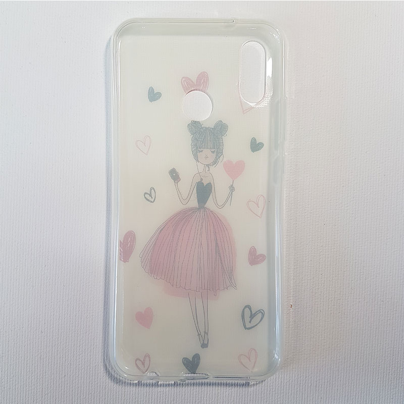 Husa Huawei P20 Lite alba Lady in love - imagine 2