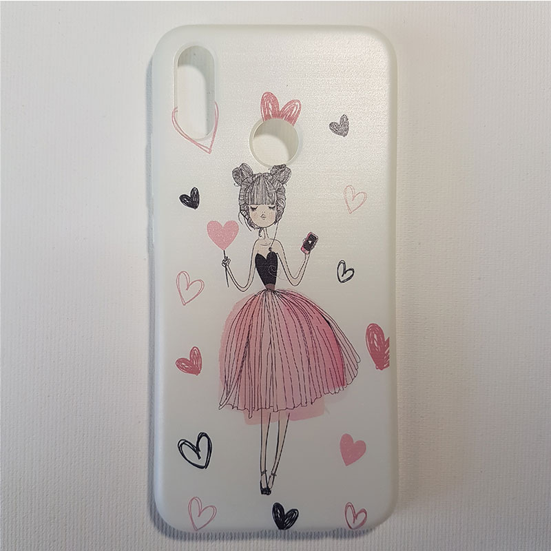 Husa Huawei P20 Lite alba Lady in love