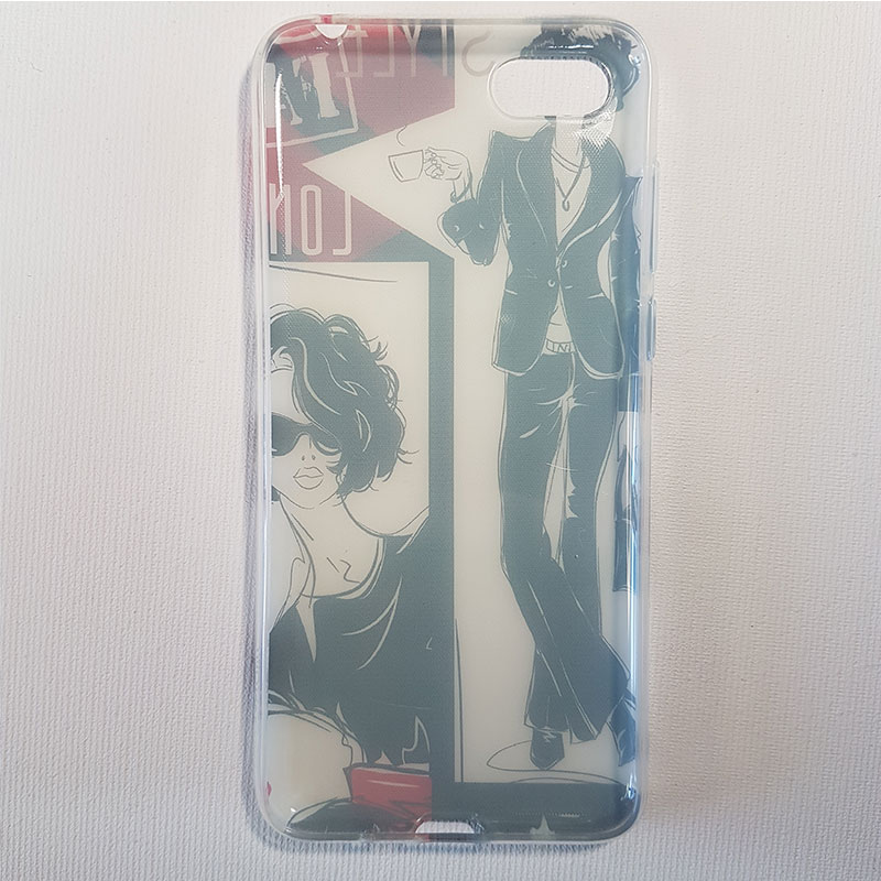 Husa Huawei Y5 2018 alba Lady in black - imagine 2