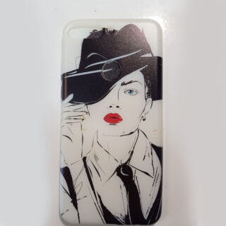 Husa Huawei Y7 2018 alba Fashion lady