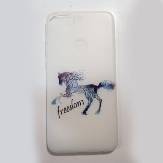 Husa Huawei Y7 2018 alba Freedom horse