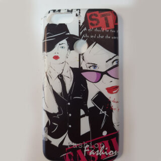 Husa Huawei Y7 2018 alba Fashion ladies