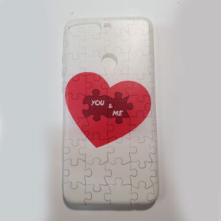 Husa Huawei Y7 2018 alba Puzzle love