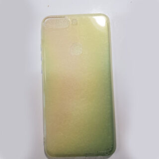 Husa Huawei Y7 2018 galben transparenta