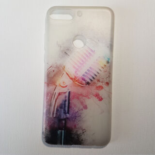 Husa Huawei Y7 2018 alba Colored mike