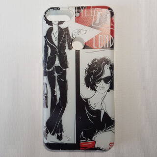 Husa Huawei Y7 2018 alba Fashion coffee