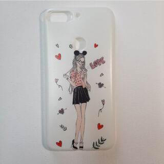 Husa Huawei Y7 2018 alba Lady in love