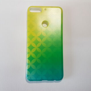 Husa Huawei Y7 2018 galbena verde Star