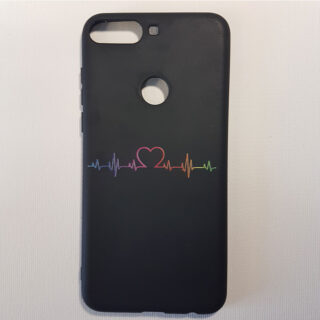 Husa Huawei Y7 2018 neagra Music life