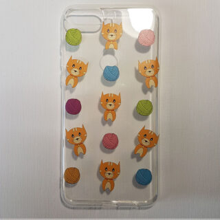 Husa Huawei Y7 2018 transparenta Cat playing thread