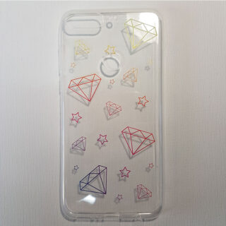 Husa Huawei Y7 2018 transparenta Diamond star