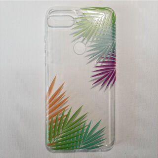Husa Huawei Y7 2018 transparenta Tropical leaves