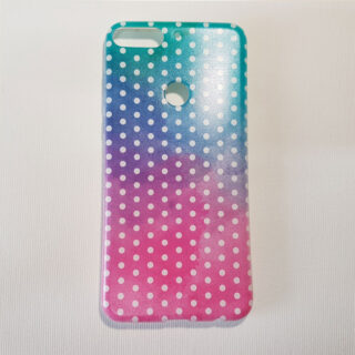 Husa Huawei Y7 2018 transparenta White dots