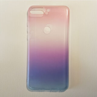 Husa Huawei Y7 2018 transparenta violet