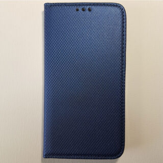 Husa flip cover Samsung Galaxy J4 2018 albastra