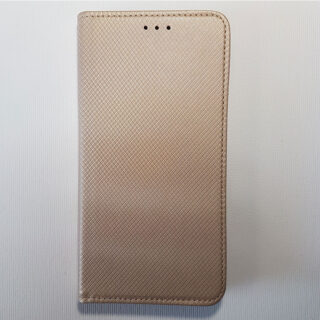 Husa flip cover Samsung Galaxy J6 Plus gold