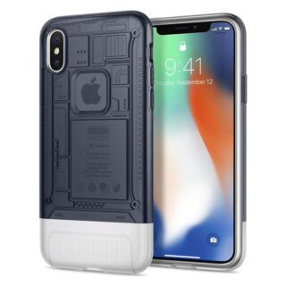 Husa iPhone X-Xs originala Spigen Graphite