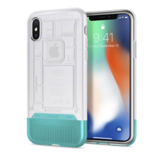 Husa iPhone X-Xs originala Spigen Snow