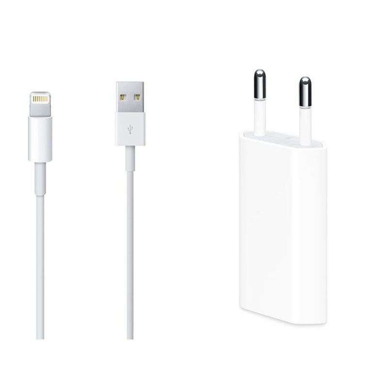 Incarcator iPhone original cu cablu lightning 1 m - imagine 2
