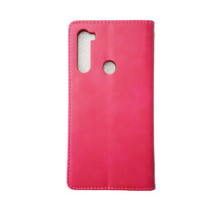 Husa tip carte Xiaomi Redmi Note 8, Visko Book Rosu