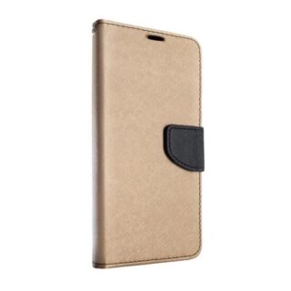 Husa Smart Fancy case pentru iPhone 14 Pro Max 6,7" gold-black