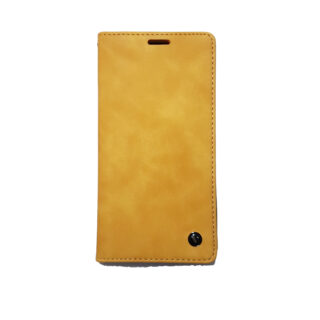 Husa tip carte pentru Samsung Galaxy S20 Ultra, Visko Case Yellow