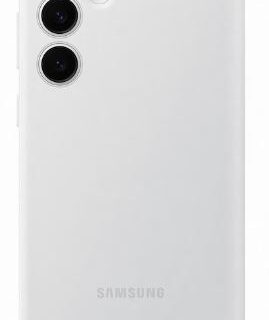 Husa de protectie Samsung Smart View Wallet Case pentru Galaxy S24+, WHITE