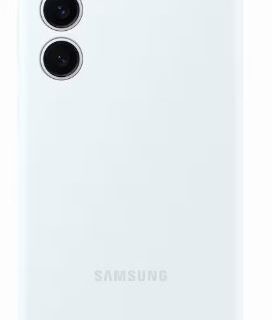 Husa de protectie Samsung Silicone Case pentru Galaxy S24+, WHITE