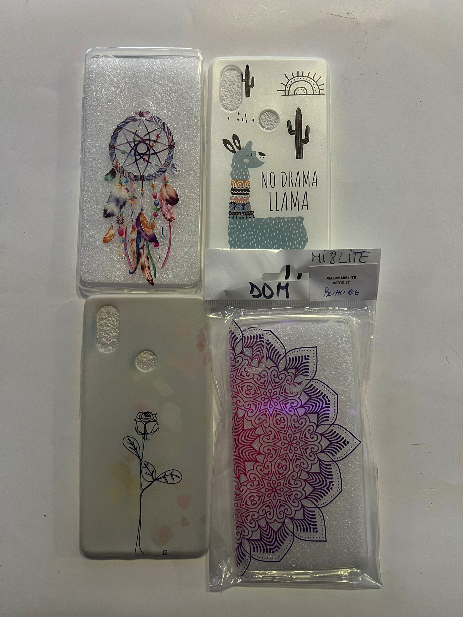 Pachet 4 huse pentru Xiaomi Redmi 8 Lite