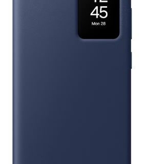 Husa de protectie Samsung Smart View Wallet Case pentru Galaxy S24 FE, Blue