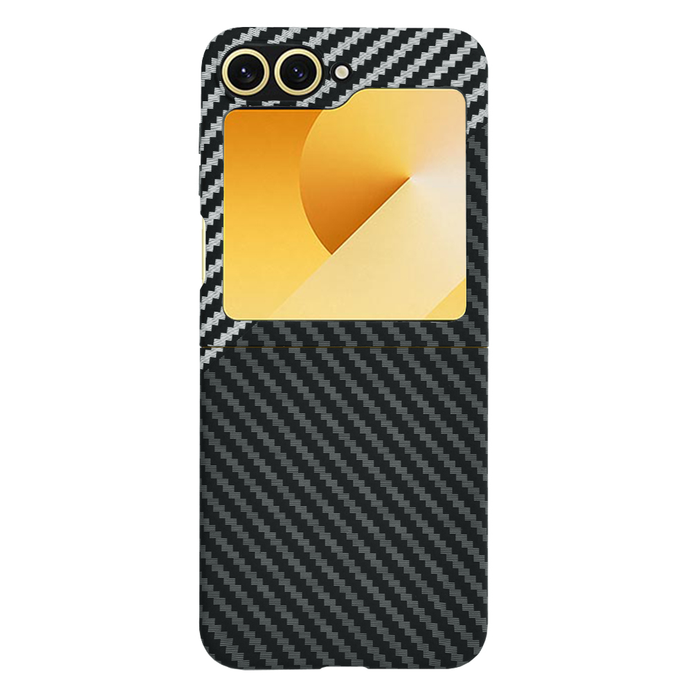 Carbonite FiberShell - Samsung Galaxy Z Flip6 / Flip7 FE - Stealth Gray - imagine 2