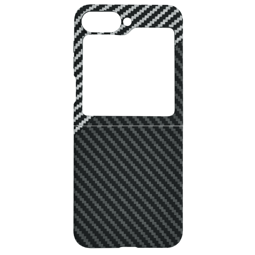 Carbonite FiberShell - Samsung Galaxy Z Flip6 / Flip7 FE - Stealth Gray