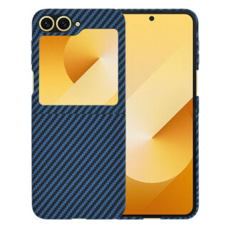 Carbonite FiberShell - Samsung Galaxy Z Flip6 / Flip7 FE - Cyan