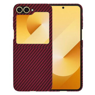Carbonite FiberShell - Samsung Galaxy Z Flip6 / Flip7 FE - Red