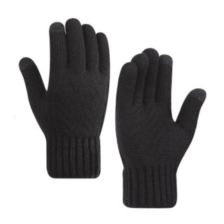 Manusi (ST0015) - from Alpaca Wool, Size 22cm - Black