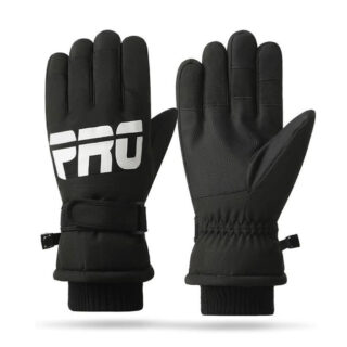 Touchscreen Gloves Pro (OG104) - for Ski, Waterproof, Size M - Black