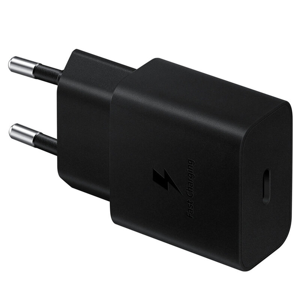 Samsung - Incarcator de priza Original Wall Charger (EP-T1510XBEGEU) - Type-C Cable Inclus, Type-C Fast Charging 15W, - Black - imagine 7